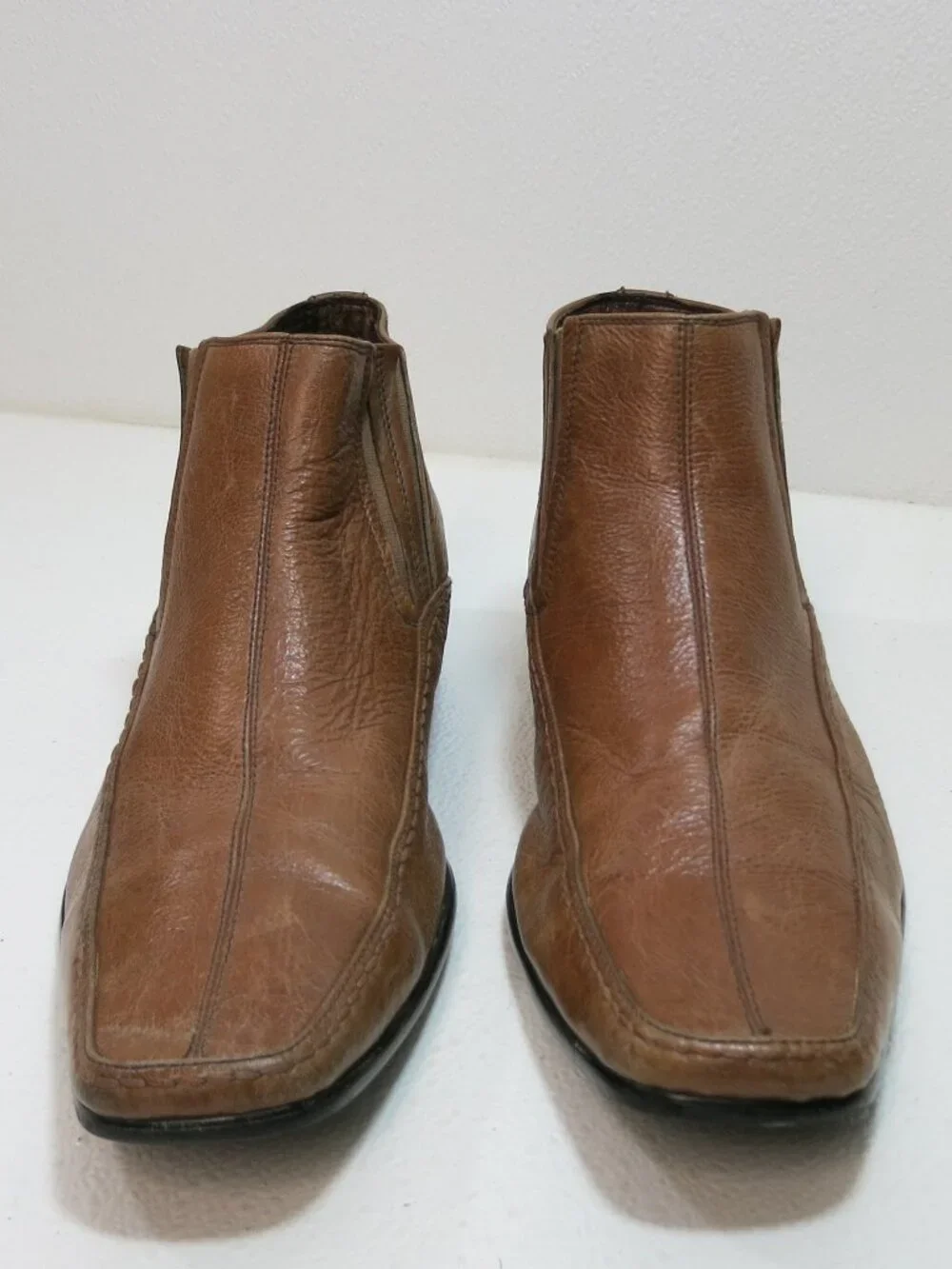 Kenneth Cole Reaction Oil Tanned Leather Dress Boots Men's Footwear Shoes Sz 11